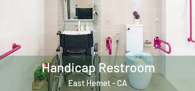 Handicap Restroom East Hemet - CA
